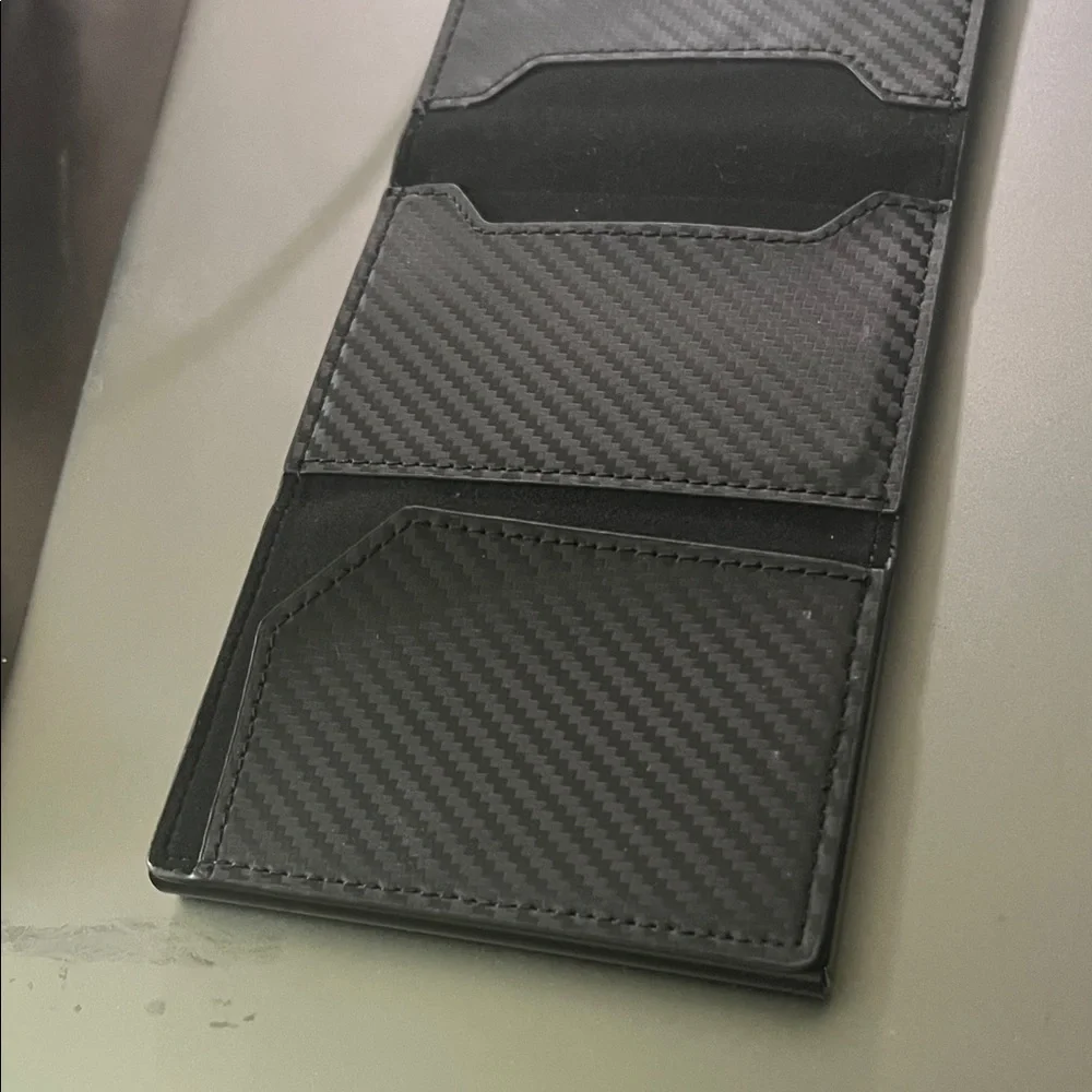 Carbon Fiber Card Holder Case for Smartphones